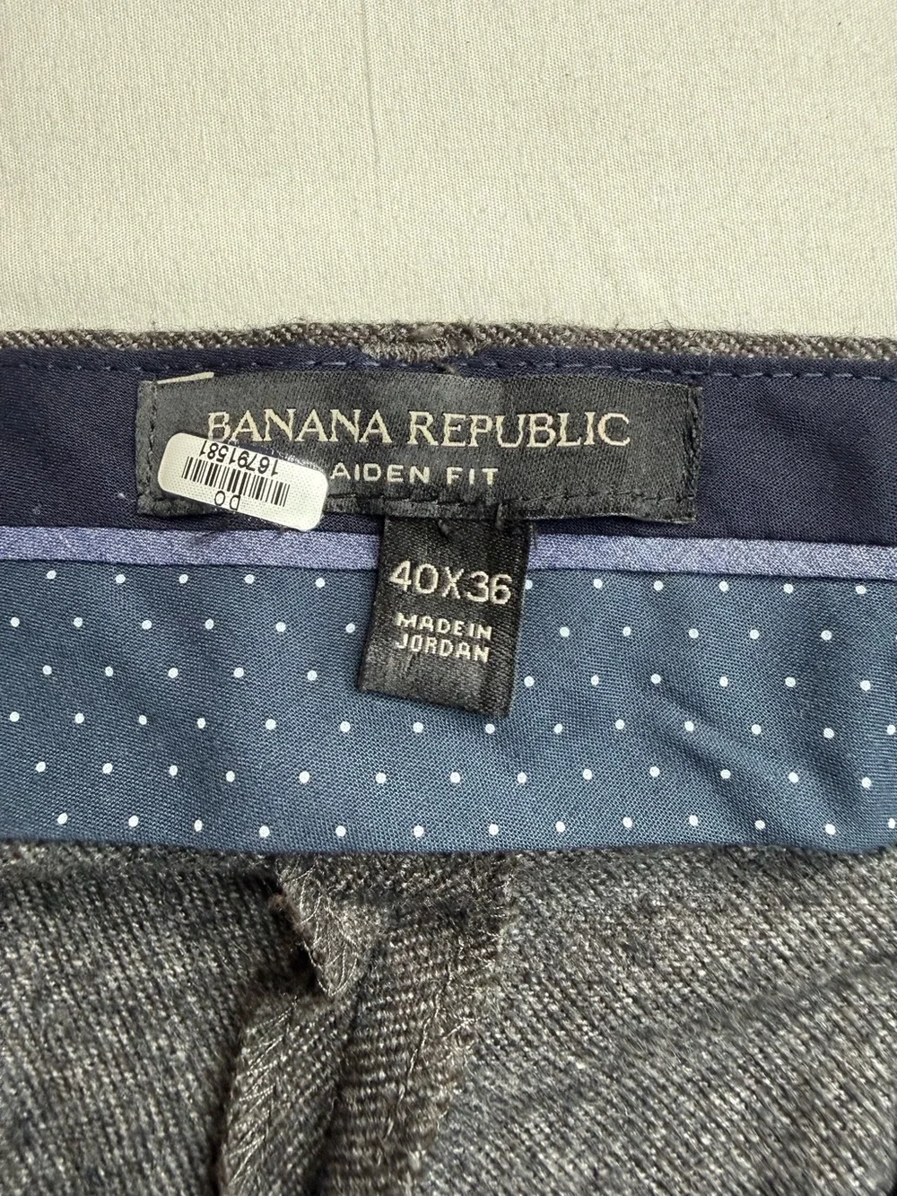 Banana Republic Men's Dress Pants in Charcoal